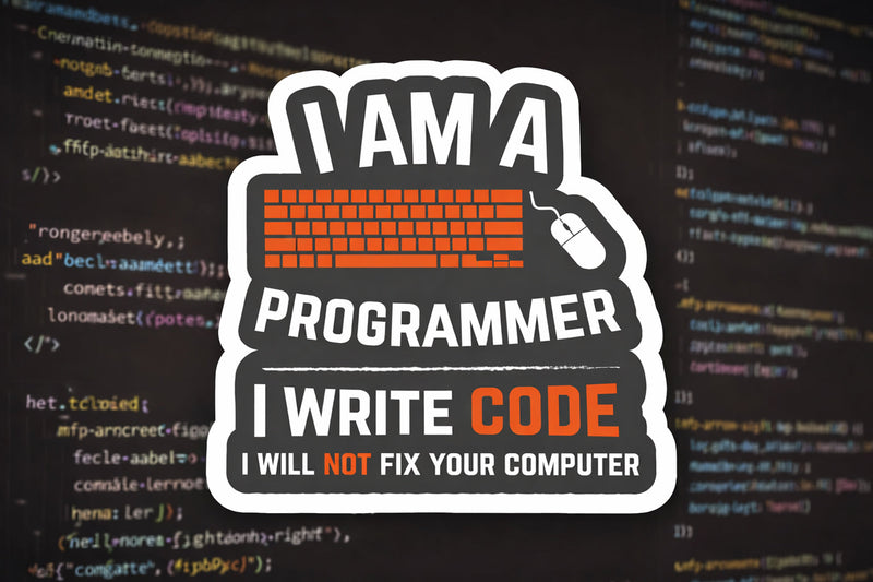 Yazılımcı Sticker