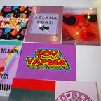 Eğlenceli Mizah Duvar Kağıdı Seti