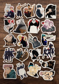 Jujutsu Kaisen Anime Sticker Etiket
