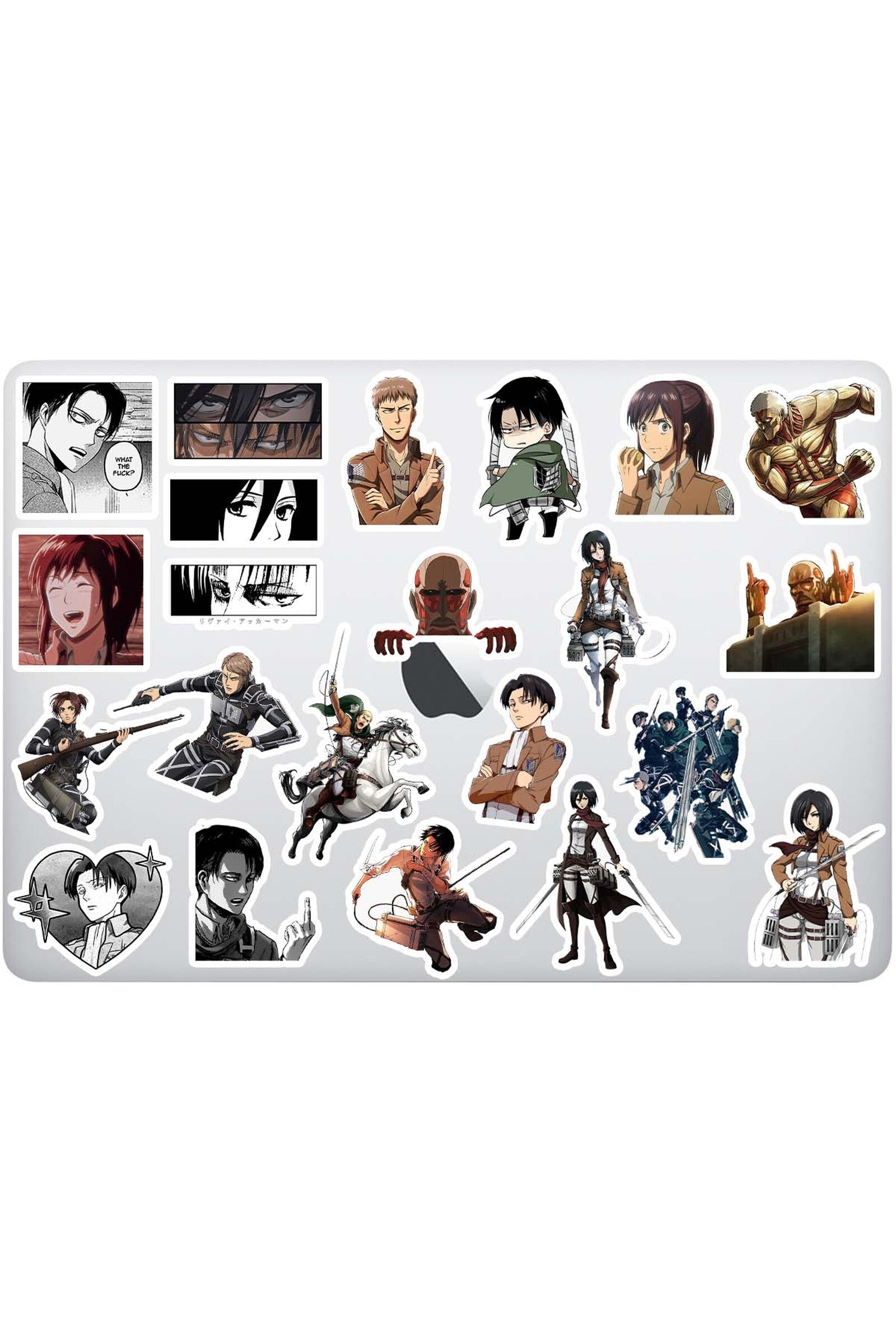 Attack on titan sticker seti 2