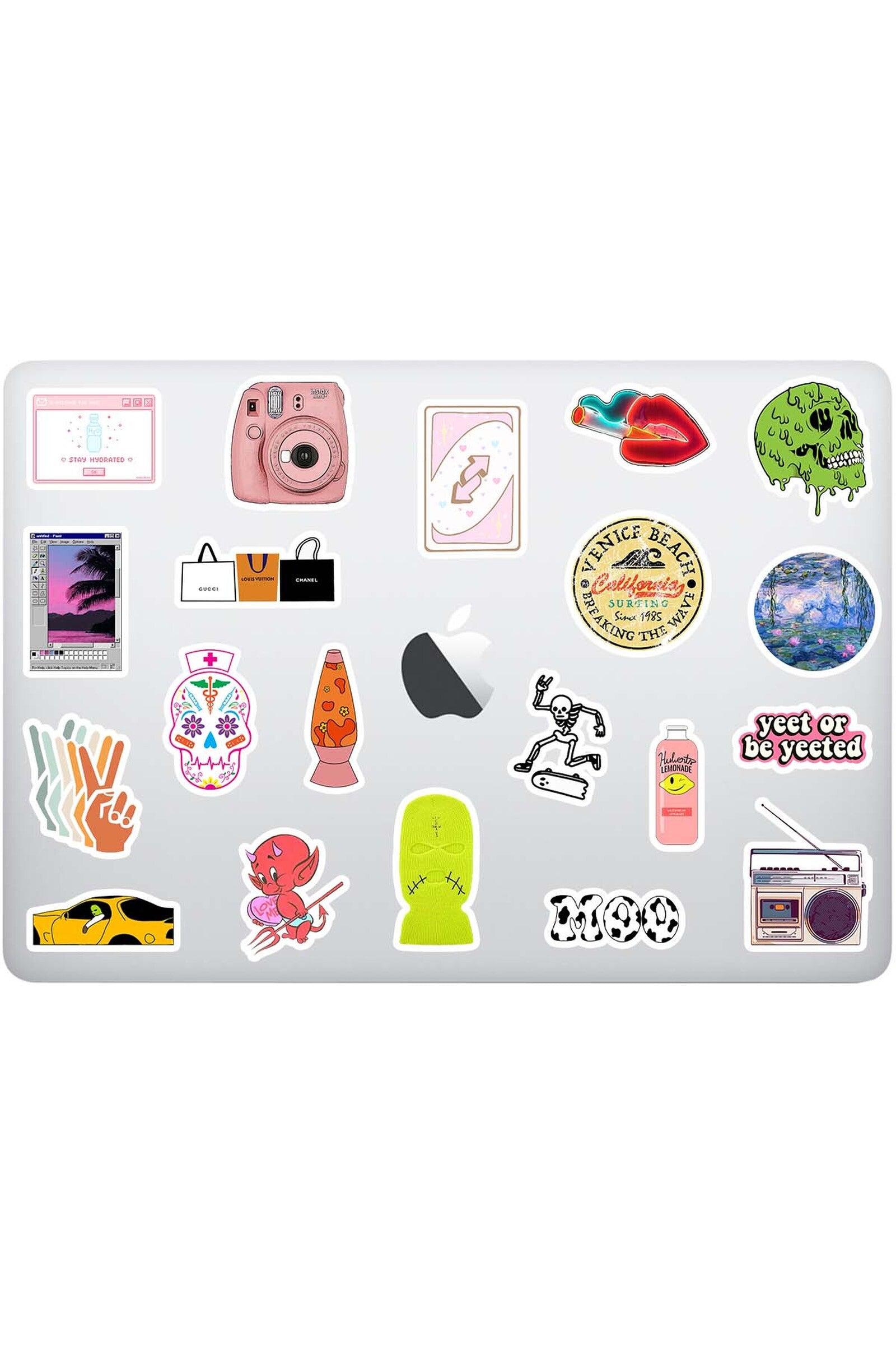 aesthetic sticker paketi