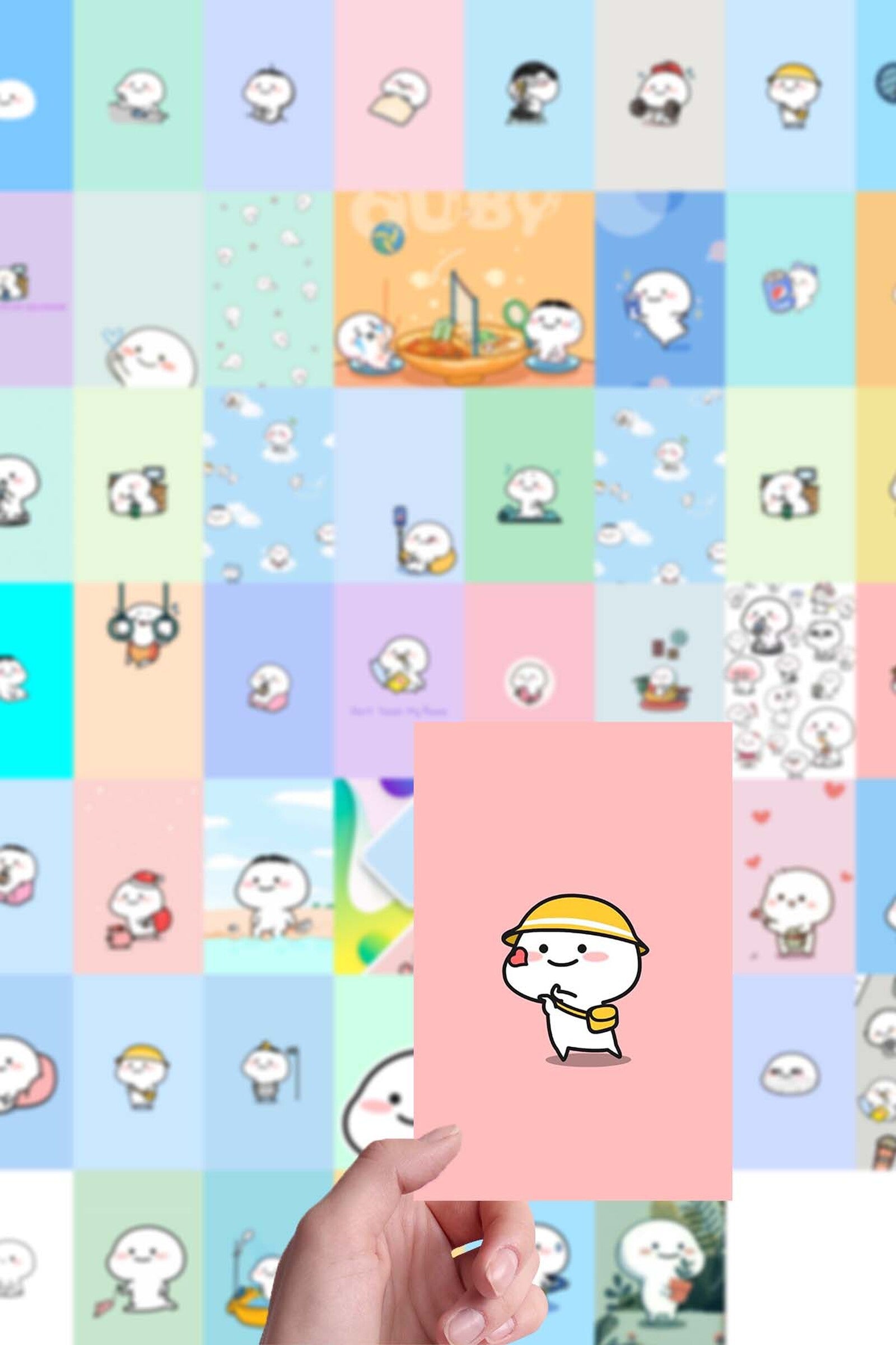 quby pentol duvar poster seti