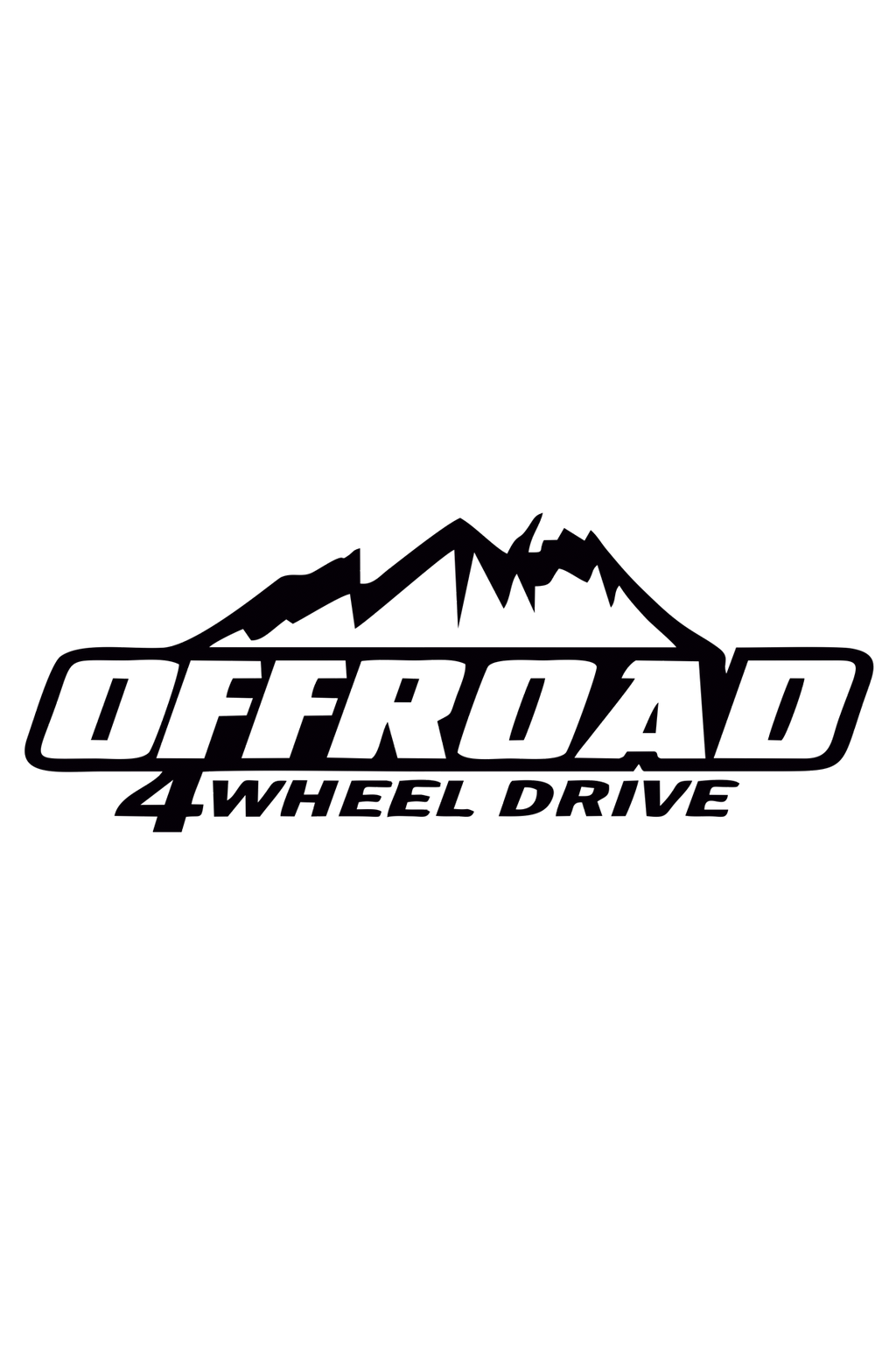 4 Çeker Off Road Sticker