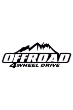 4 Çeker Off Road Sticker
