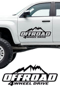 4 Çeker Off Road Sticker