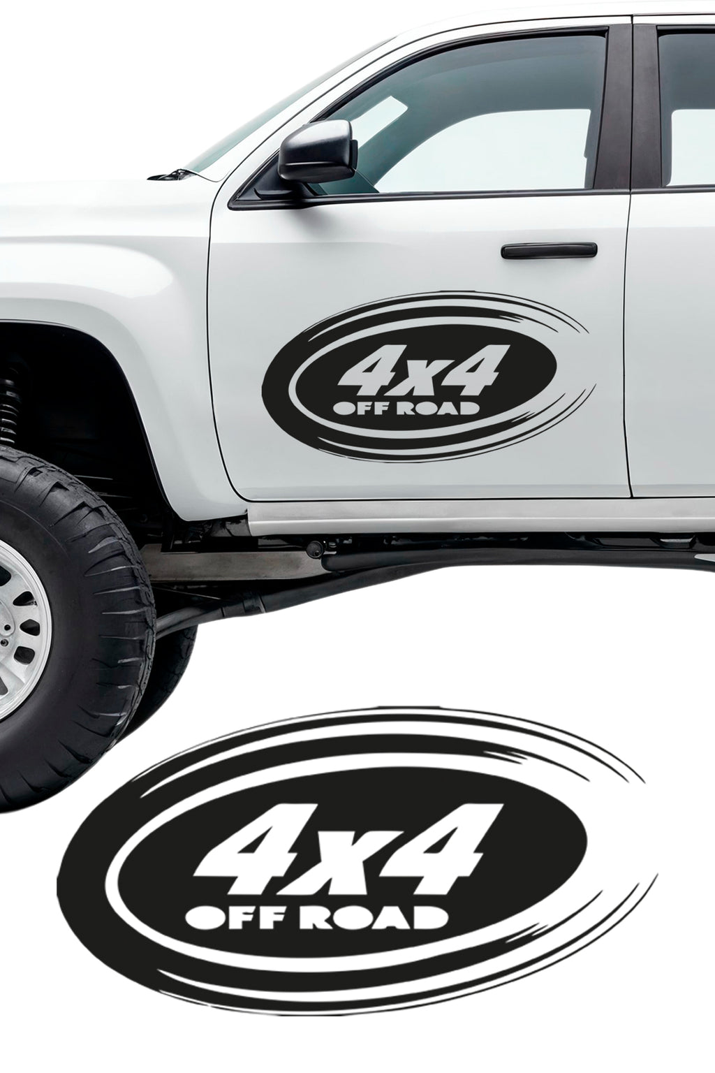 4X4 Off Road Sticker, Pick Up Sticker