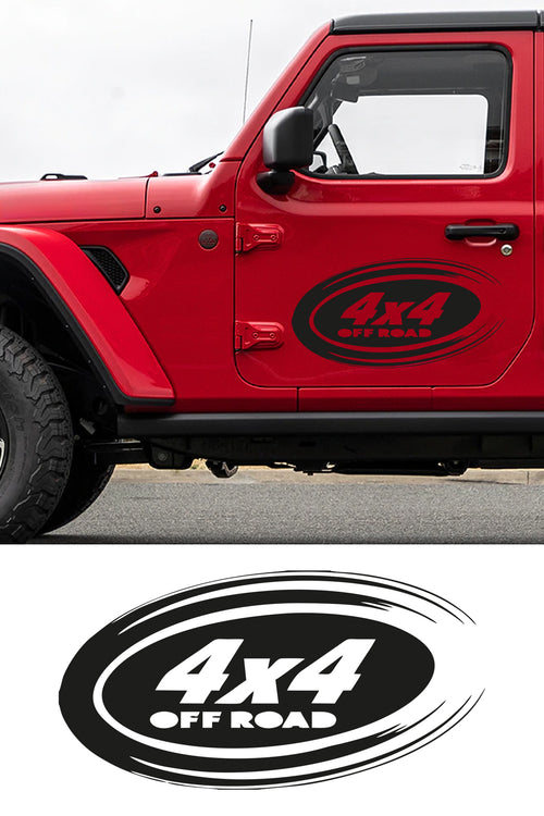 4X4 Off Road Sticker, Pick Up Sticker