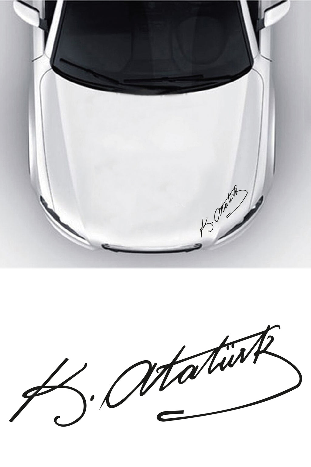 Atatürk İmzası Sticker
