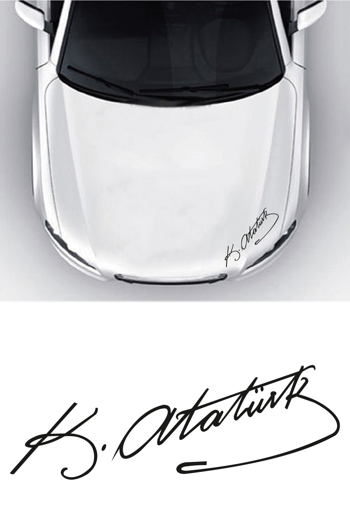 Atatürk İmzası Sticker