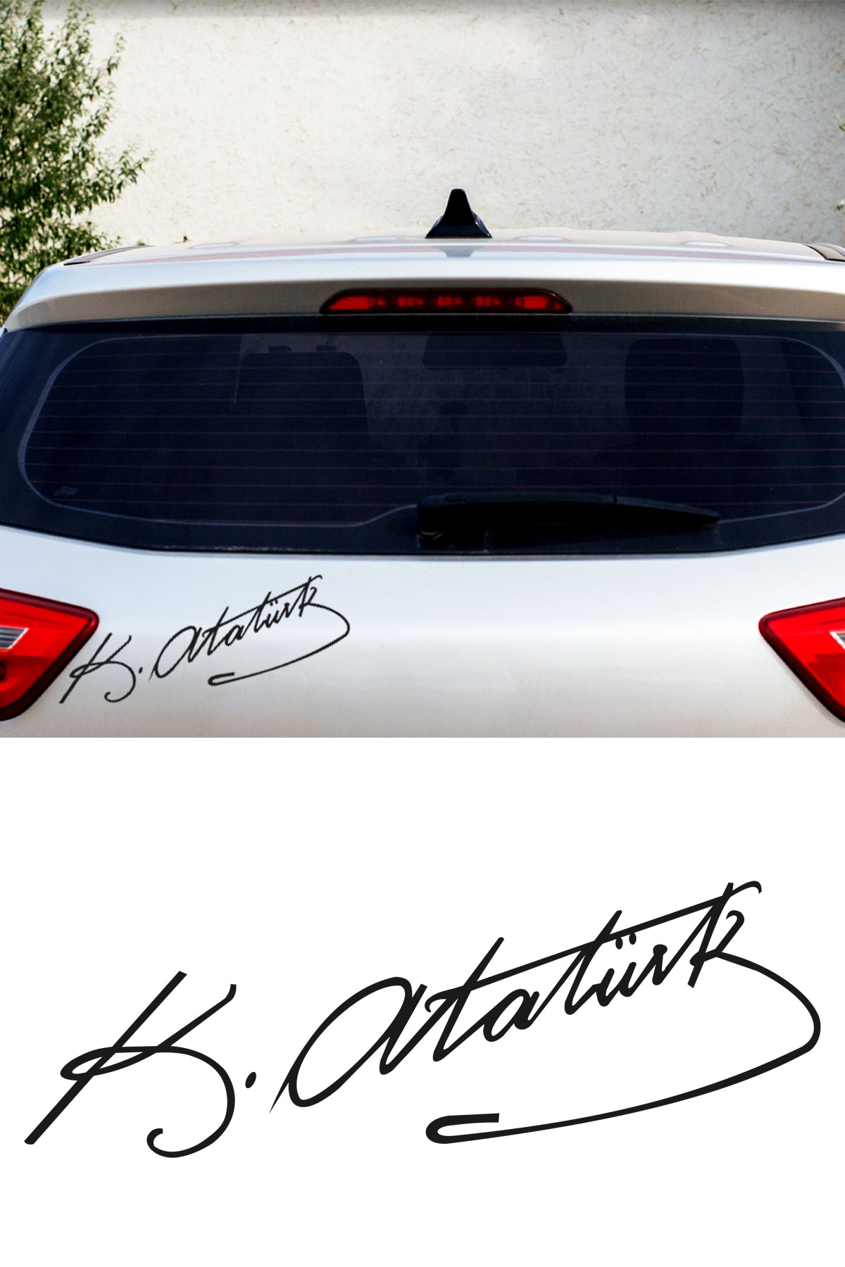 Atatürk İmzası Sticker
