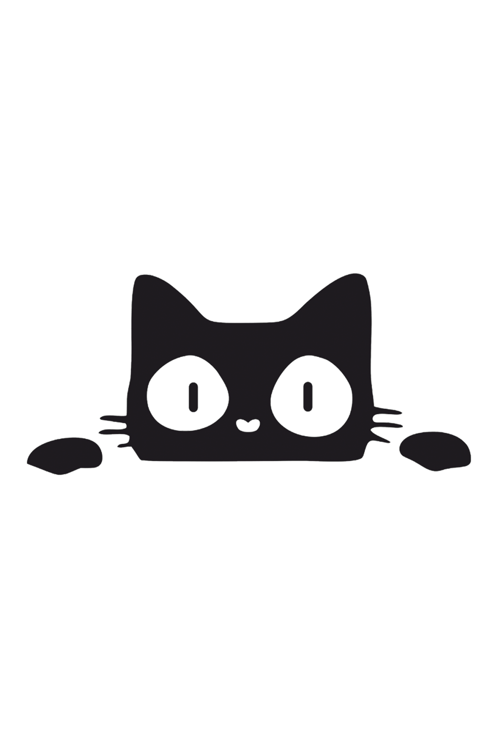 Bagajdan Bakan Kedi Sticker