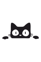 Bagajdan Bakan Kedi Sticker