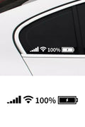 Batarya Wifi İkon Sticker