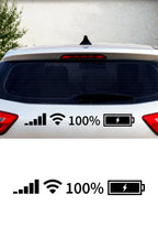 Batarya Wifi İkon Sticker