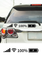 Batarya Wifi İkon Sticker
