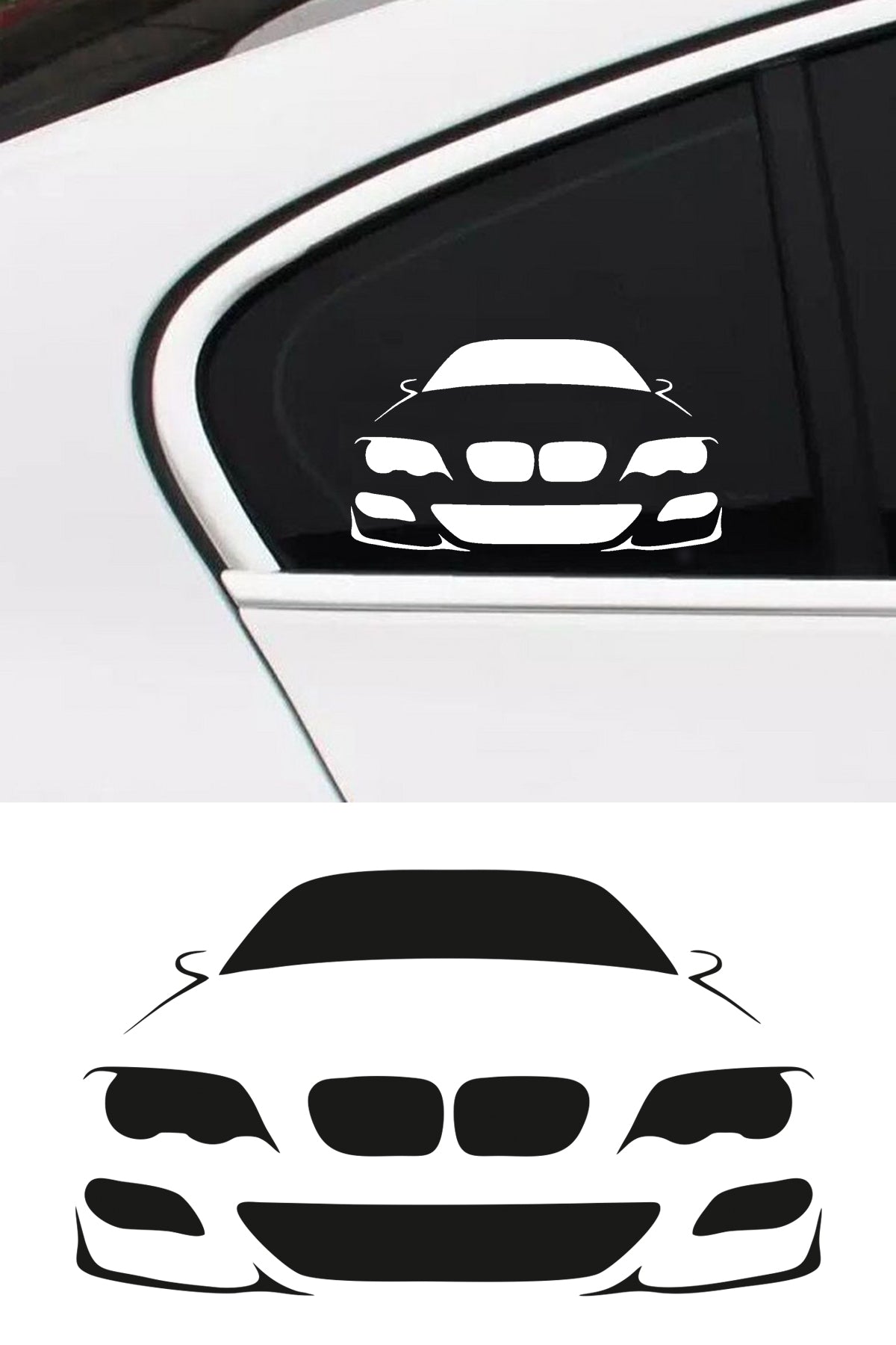 Bmw Silüet Sticker