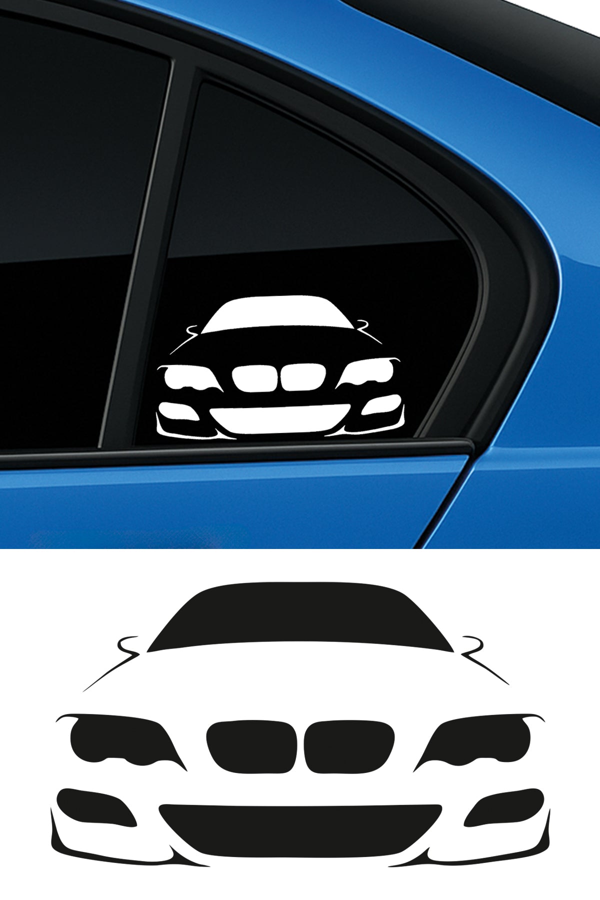 Bmw Silüet Sticker
