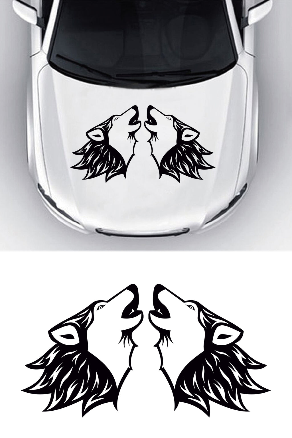 Uluyan Bozkurt Sticker Sağ Sol Takım