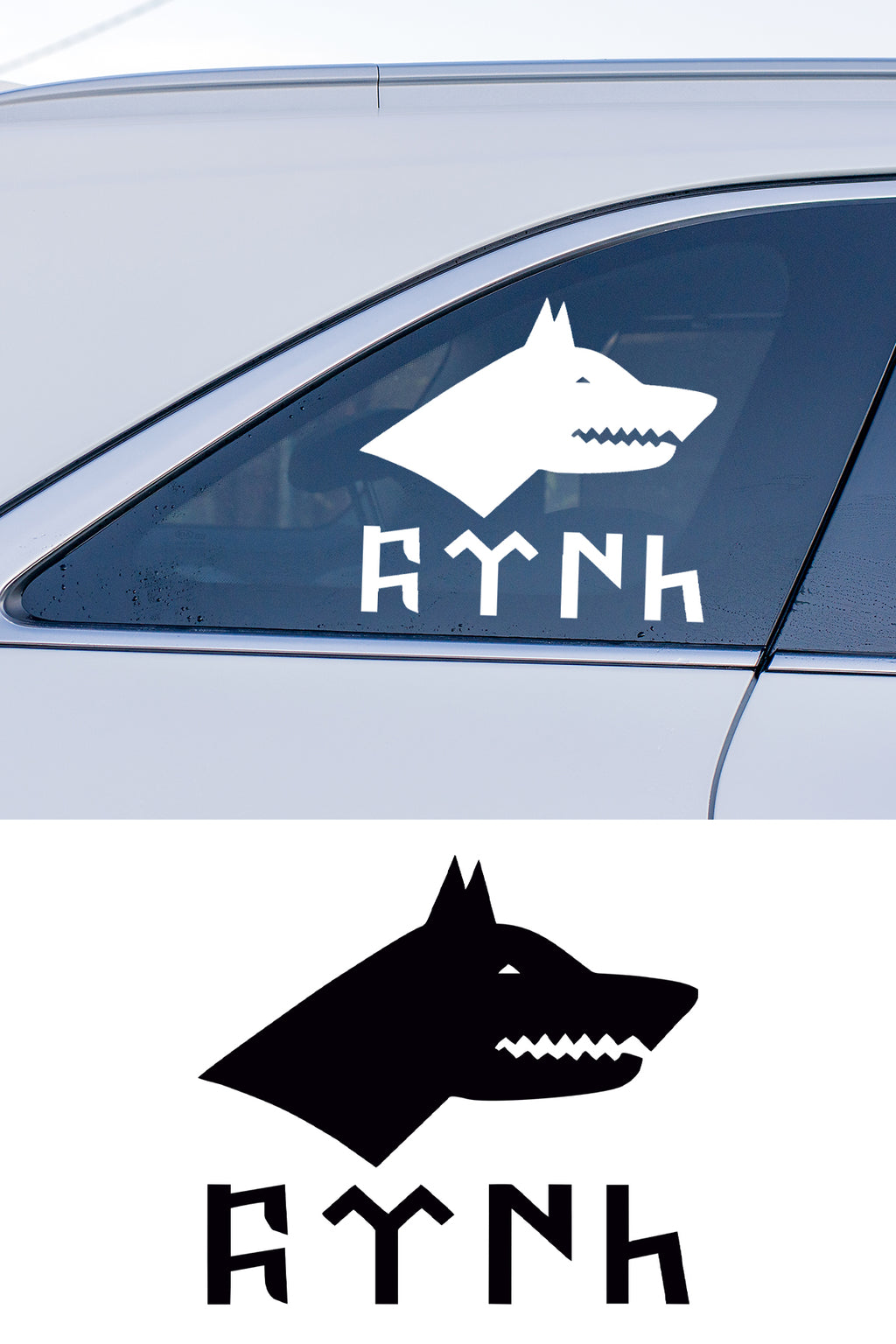 Bozkurt Ve Göktürkçe Türk Sticker