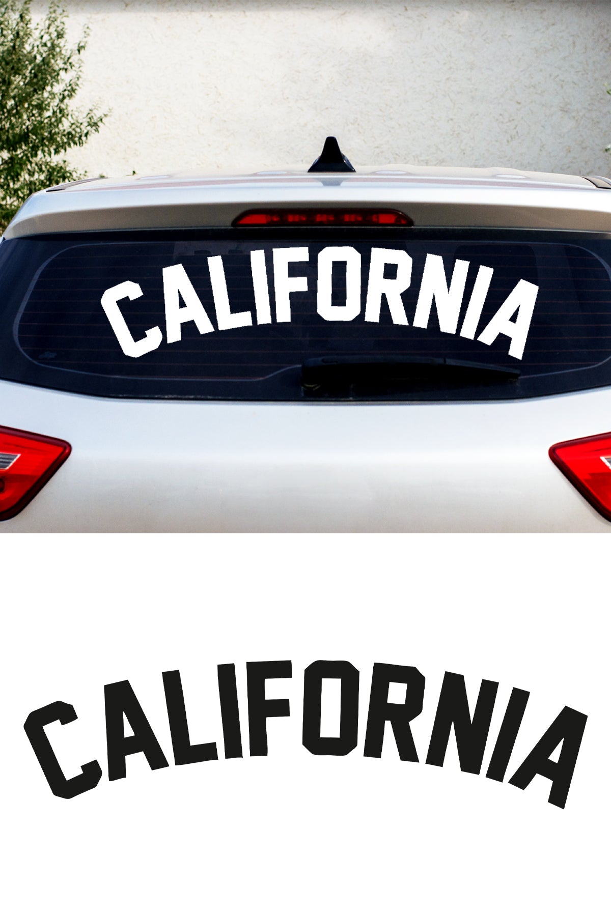 California Yazı Sticker