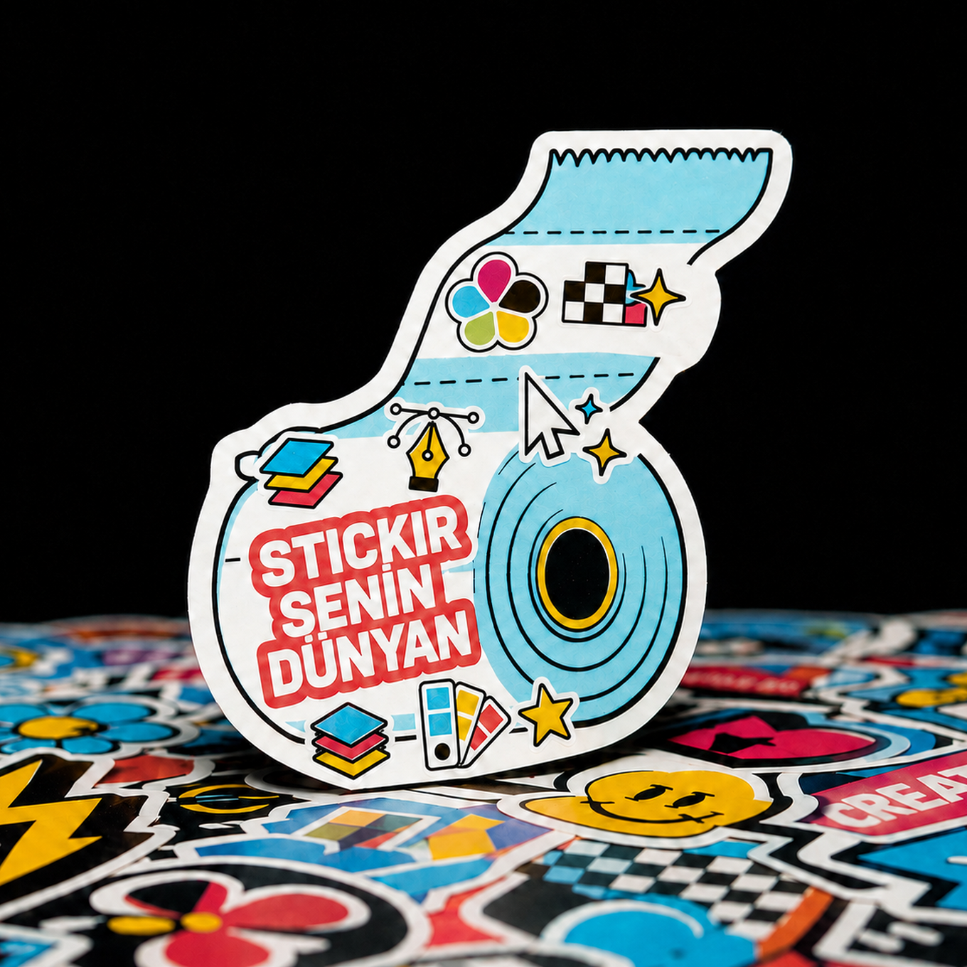 Özel Tasarım & Kesim Sticker