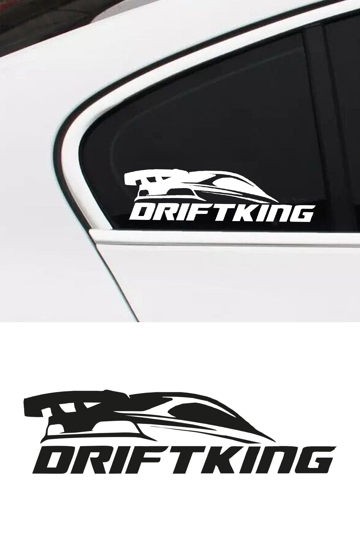 Drift King Sticker