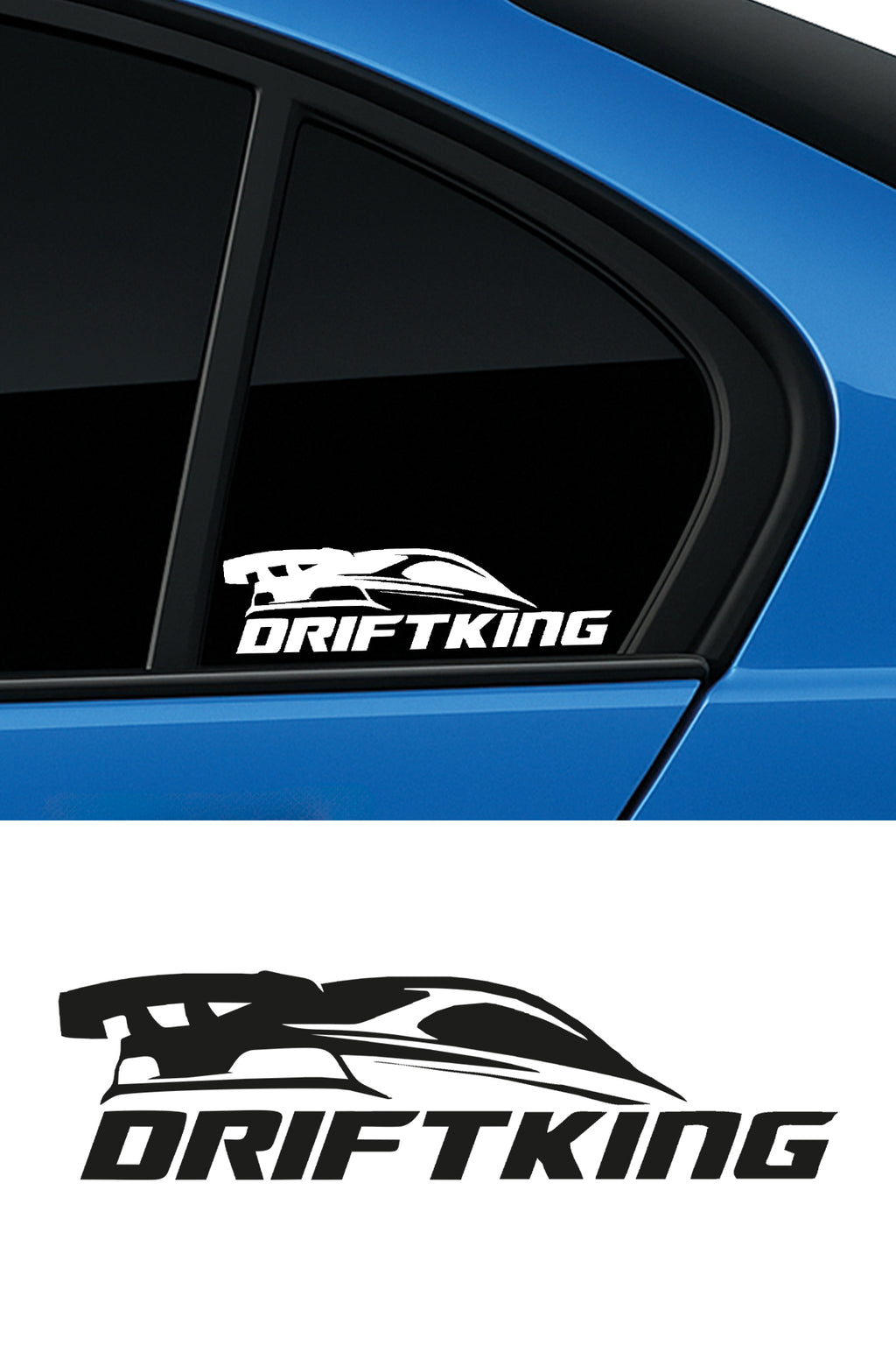 Drift King Sticker