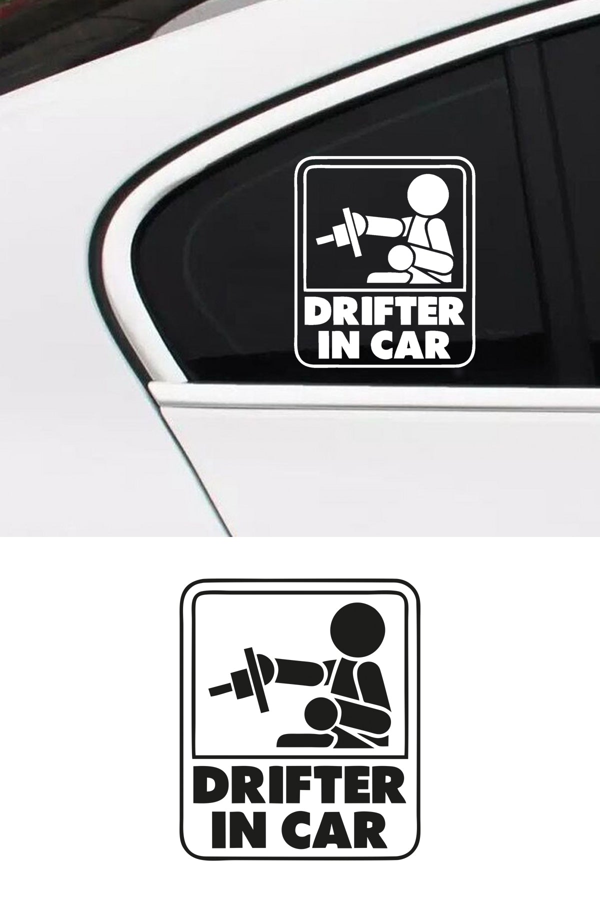 Driftçi Sticker