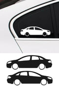 Fiat Linea Basık Oto Sticker Sağ Sol Takım