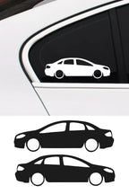 Fiat Linea Basık Oto Sticker Sağ Sol Takım