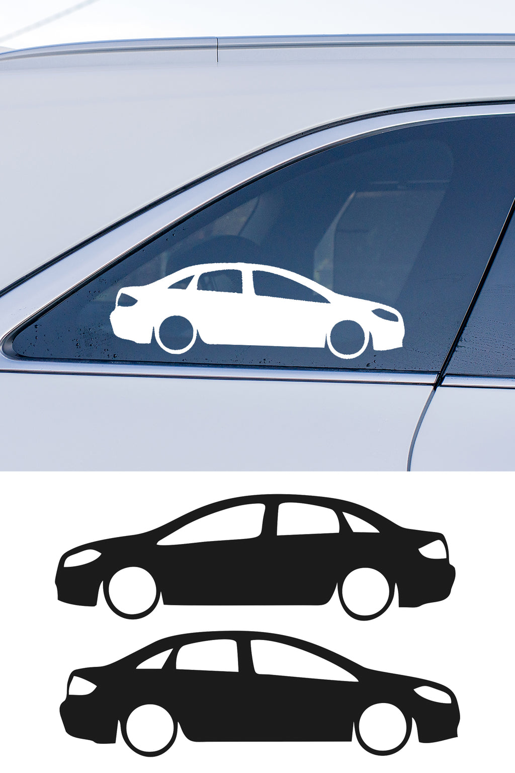 Fiat Linea Basık Oto Sticker Sağ Sol Takım