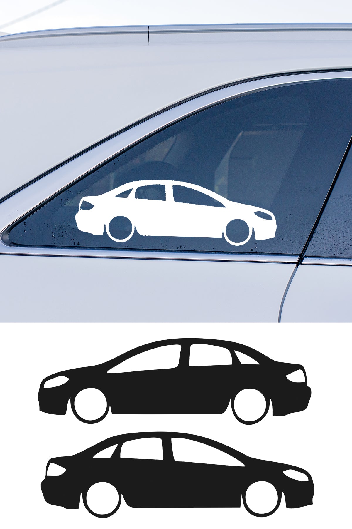 Fiat Linea Basık Oto Sticker Sağ Sol Takım