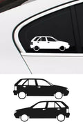 Fiat Tipo Basık Oto Sticker Sağ Sol Takım