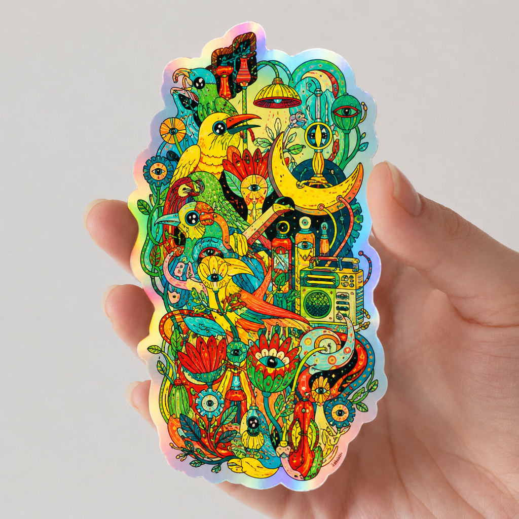 Holografik Sticker