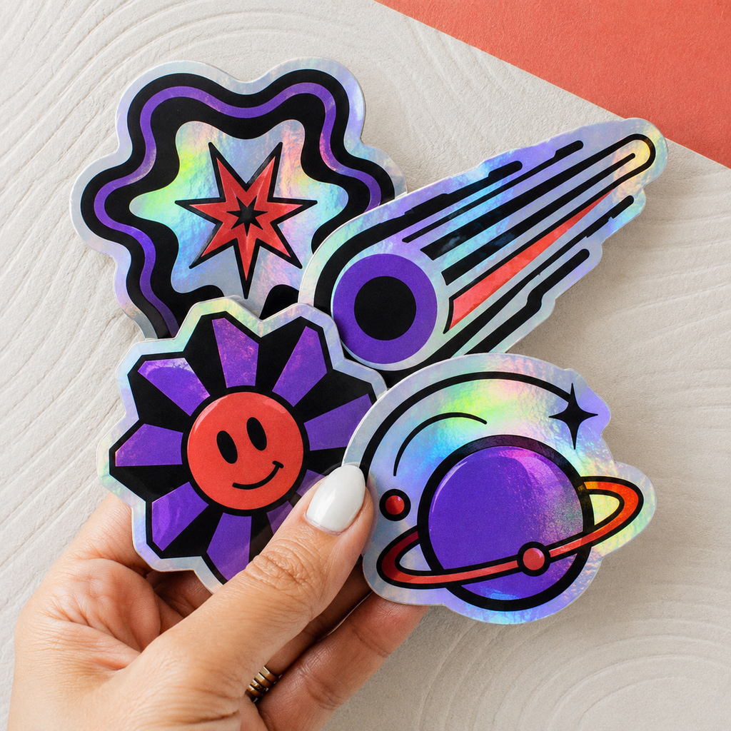 Holografik Sticker