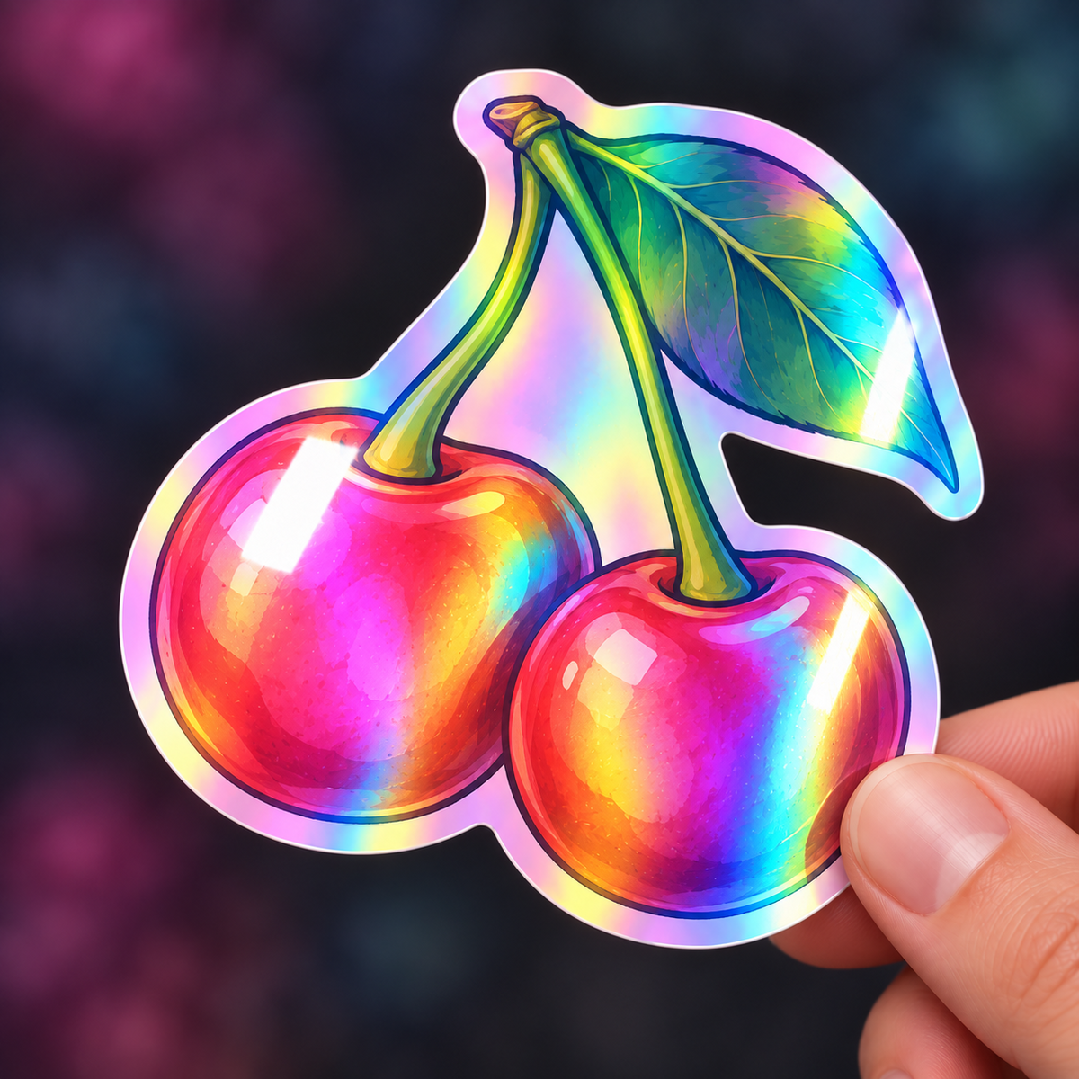 Kişiye Özel Holografik Sticker