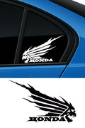 Honda Canavar Sticker Sol