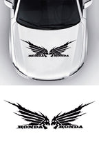 Honda Canavar Sticker Sağ Sol Takım