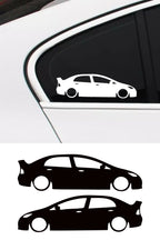 Honda Civic Fd6 Basık Oto Sticker Sağ Sol Takım