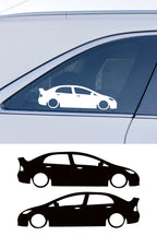 Honda Civic Fd6 Basık Oto Sticker Sağ Sol Takım