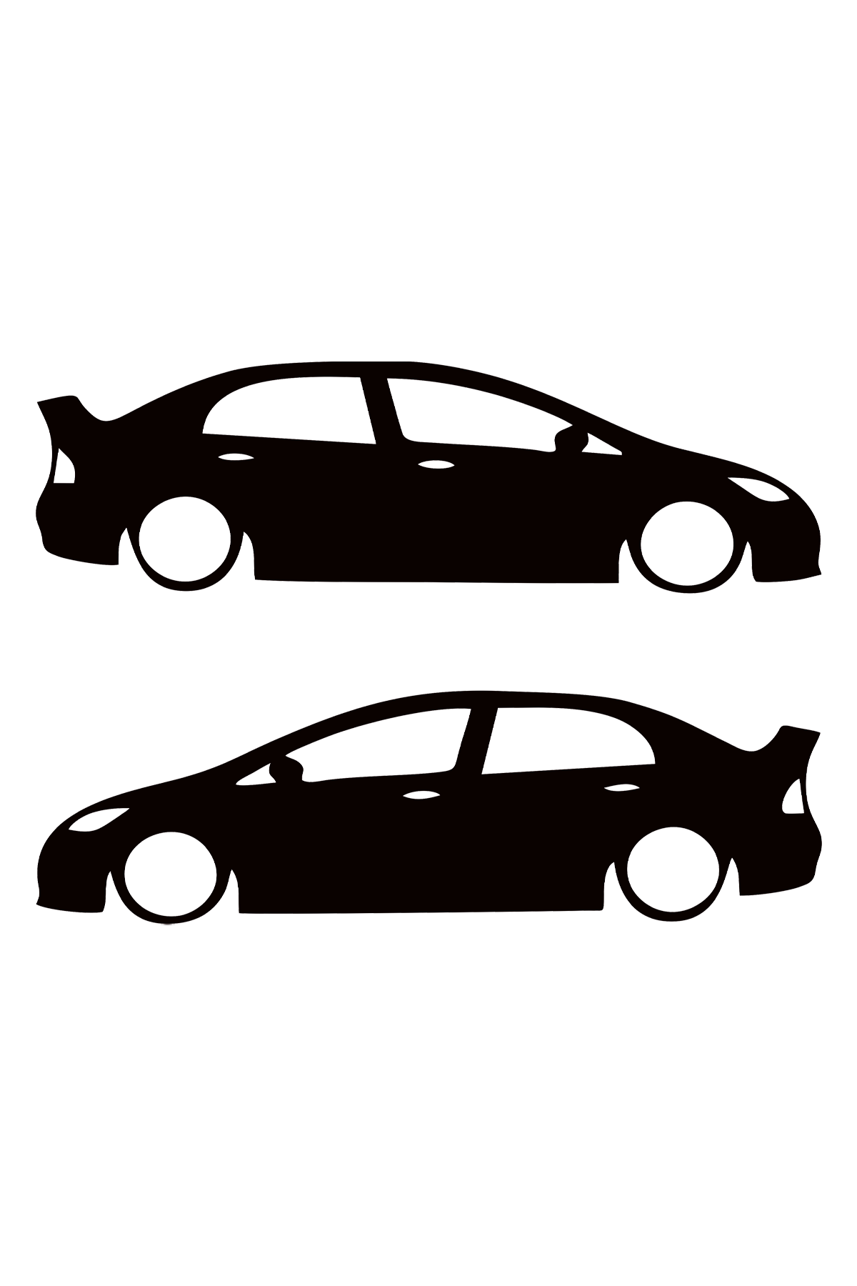 Honda Civic Fd6 Basık Oto Sticker Sağ Sol Takım