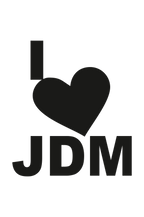 I Love Jdm Sticker