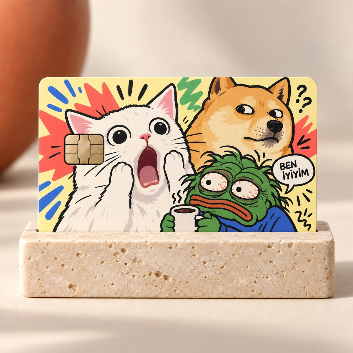 Kişiye Özel Kredi Kartı Sticker Kaplama