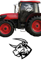 Kızgın Boğa Sticker Sağ Sol Takım