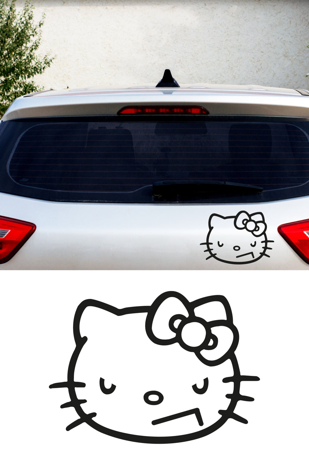 Kızgın Hello Kitty Sticker