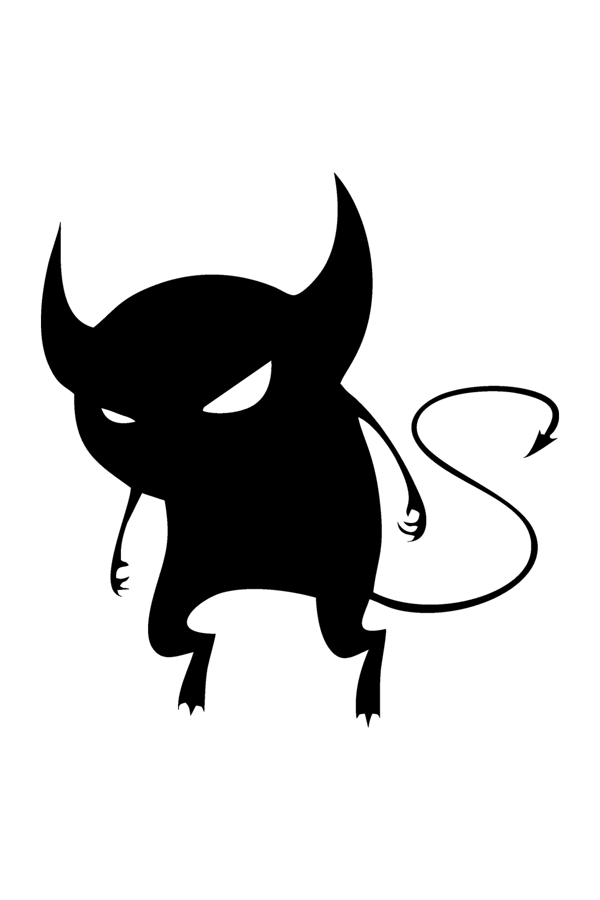 Küçük Şeytan Sticker