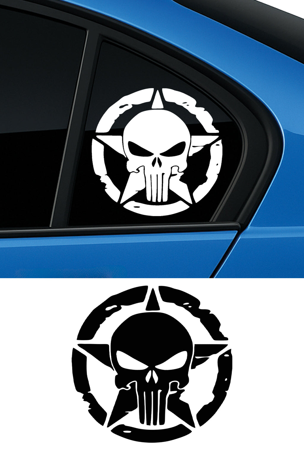 Kuru Kafa Army Star Off Road Sticker