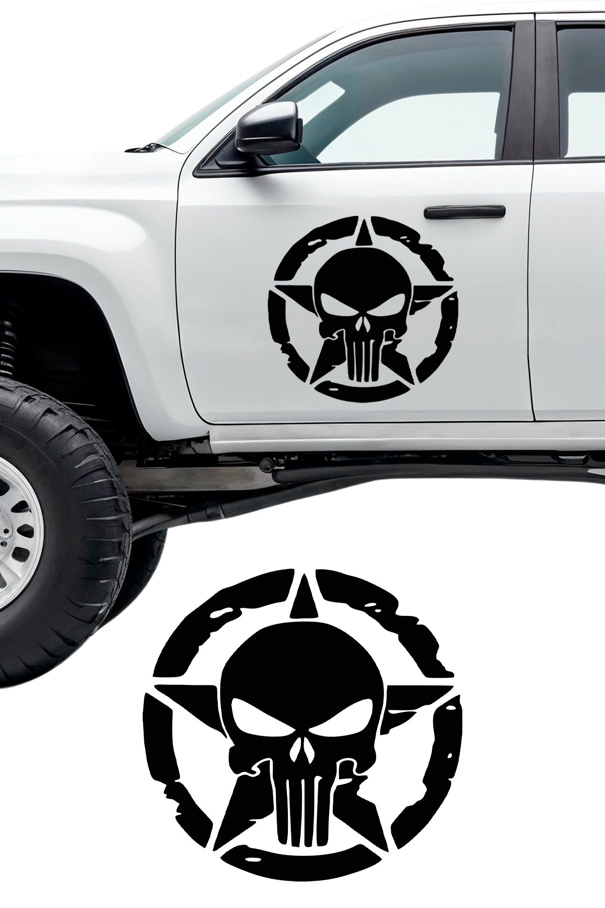 Kuru Kafa Army Star Off Road Sticker