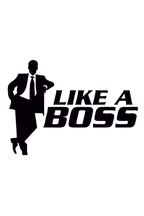Like A Boss Sticker