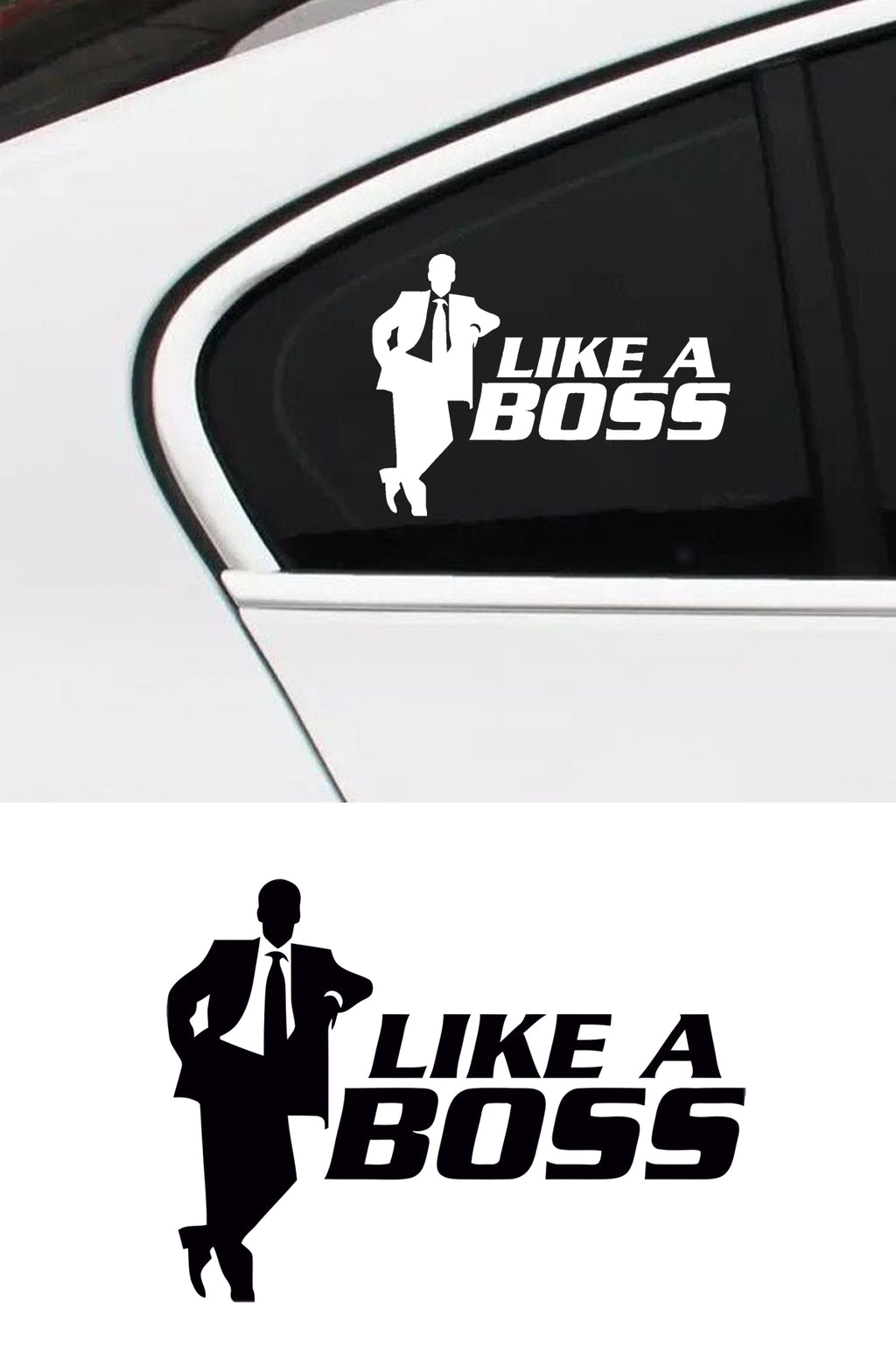 Like A Boss Sticker